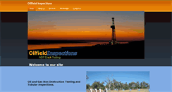 Desktop Screenshot of oilfieldinspections.com