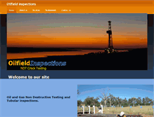 Tablet Screenshot of oilfieldinspections.com